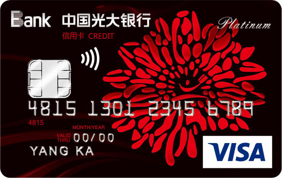 光大銀行陽(yáng)光信用卡 白金卡(VISA)